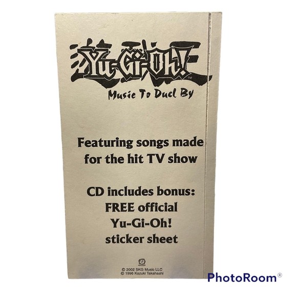 STICKER FROM Yu-Gi-Oh: Music to Duel By by Yu-Gi-Oh CD 2002 STICKER ONLY - Picture 2 of 2